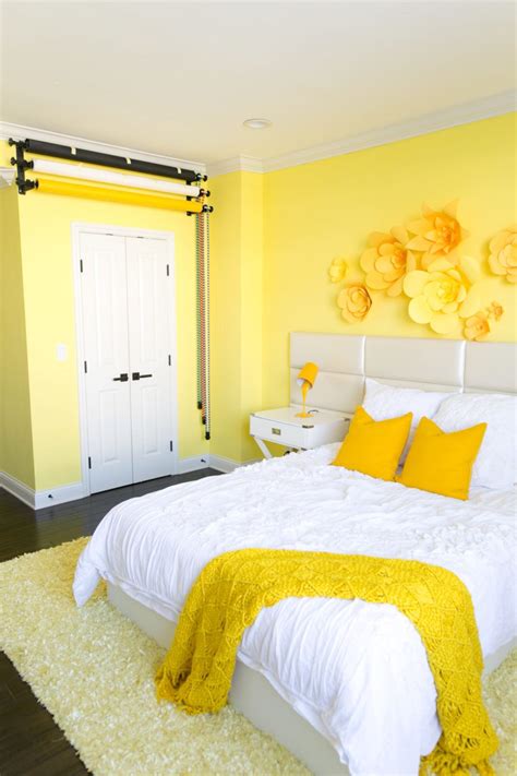 25 Interior Design Diys In 2020 Yellow Bedroom Decor Yellow Bedroom