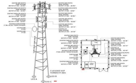 D Autocad Dwg File Showing The Elevation Details Of The Podium Window