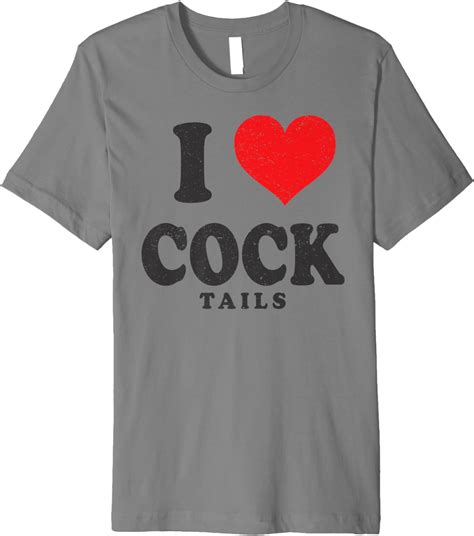 i love cocktails funny pun sexual innuendo drinking vintage premium t shirt