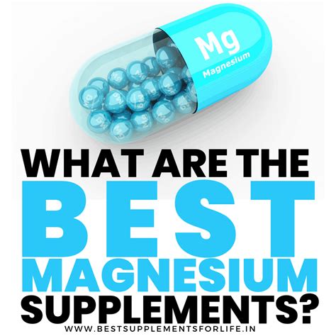 Best Magnesium Supplements In India 2021 Reviews And Buying Guide