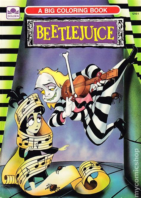 1991 loosely based on the film of the same name, this show features beetlejuice Beetlejuice A Big Coloring Book SC (1990 Golden Books ...