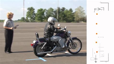 Tailored to the 2021 dmv permit test! KY Motorcycle Rider Skill Test Instructions - YouTube