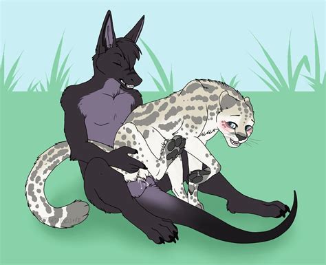 Rule 34 Anthro Anthro On Feral Blush Feline Female Feral Interspecies Leopard Male Nude