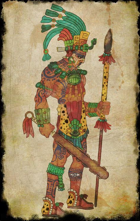 maya warrior by praetor68 maya art mayan art aztec art