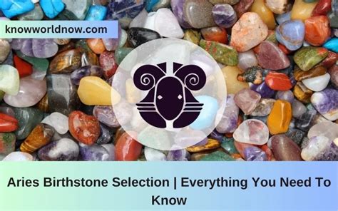 Aries Birthstone Selection Everything You Need To Know Know World Now