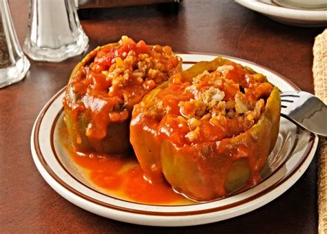 Easy Stuffed Peppers With Spanish Rice Mesa 21