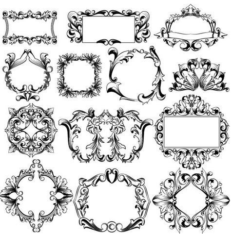 Ornament Frame Vector At Collection Of Ornament Frame