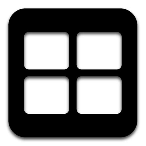 App Spaces Icon Black Icons