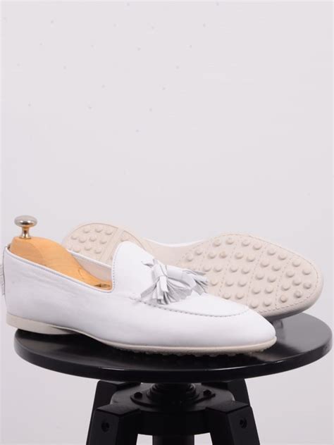 Buy White Tassel Loafer By With Free Shipping