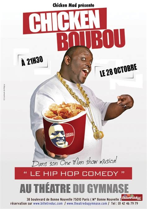 Chicken Boubou Hip Hop Comedy Show La Cible Lofficiel Des Spectacles