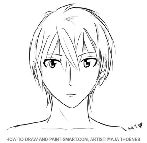 Anime Boy Nose Drawing