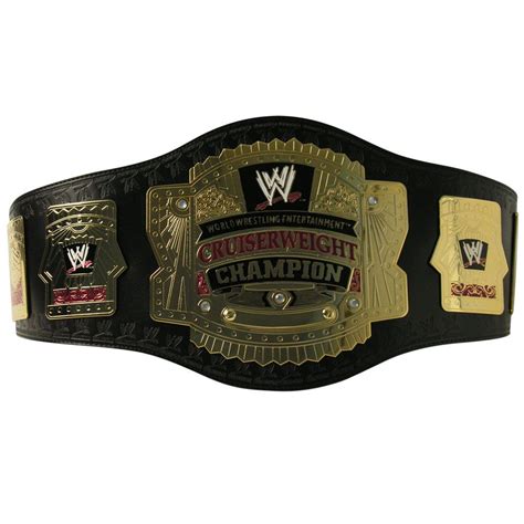 Wwe Cruiserweight Championship Replica Title Belt Genuine Leather Belt