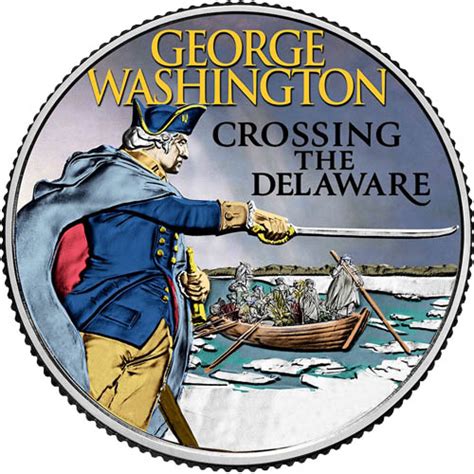 2021 George Washington Colorized Quarters