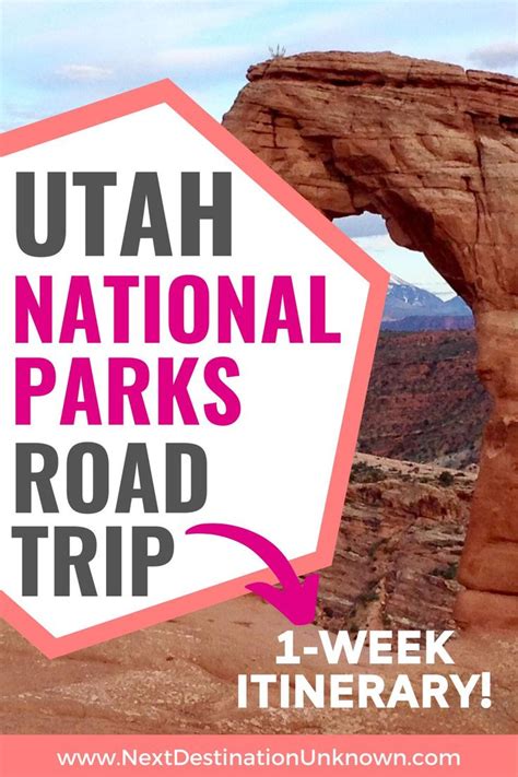 Utah National Parks An Epic One Week Road Trip Itinerary Next