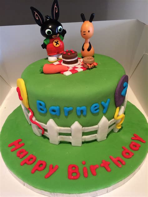 Bing Bunny Cake Birthday Cake Kids 3rd Birthday Cakes Easter Cakes