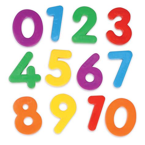 Learning Resources Jumbo Magnetic Numbers Whiteboard Classroom