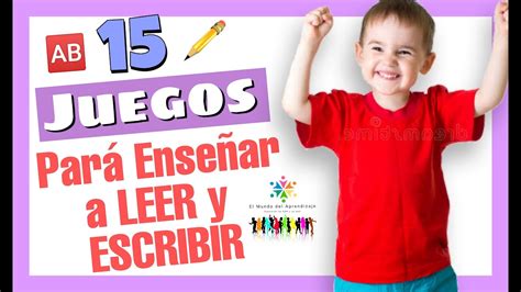 🅰️🆎 Como Enseñar A Leer Y Escribir A Un NiÑo 15 Juegos Divertidos