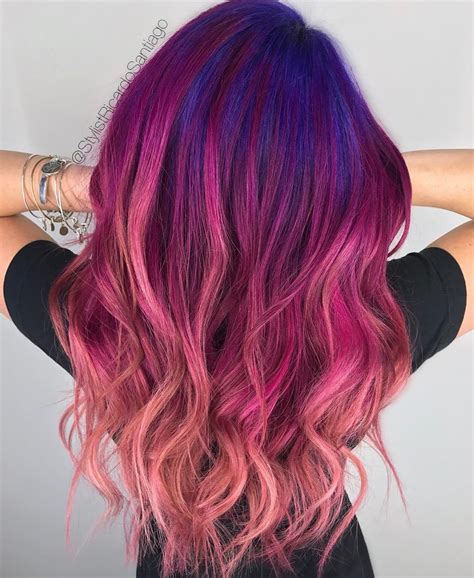 see this instagram photo by stylistricardosantiago 670 likes vivid hair color hair styles