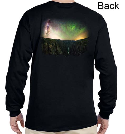 International Dark Sky Association Long Sleeve T Shirt Jim Morris Environmental T Shirt Co