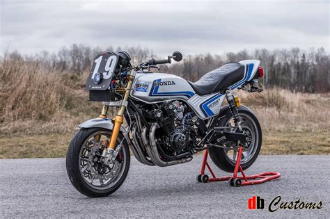 Welcome to the official account of factory hrc teams! Racing Cafè: Honda CB 750 F "Spencer Tribute" by DB Customs
