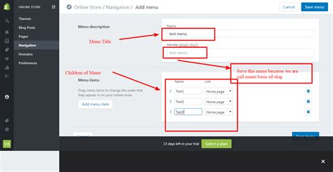 How Add Custom Menu In Shopify Great Coder Blog