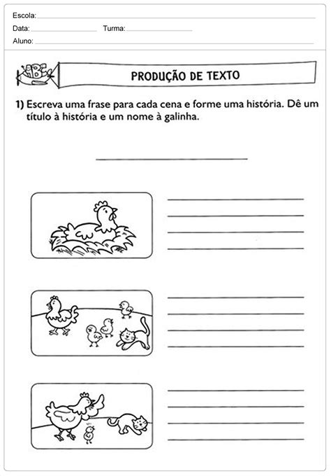 Imagens Para Produção Textual 3 Ano