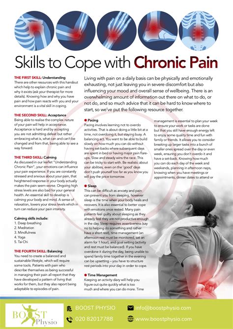Coping Skills For Chronic Pain Coping Skills For Chronic Pain Boost