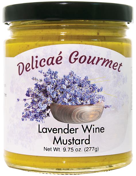 Lavender Wine Mustard Gluten Free