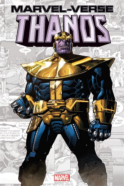 Marvel Verse Thanos Trade Paperback Comic Issues Comic Books