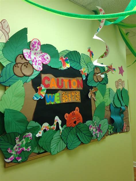 Welcome To Our Jungle Bulletin Board Set Display Only Agrohortipbacid