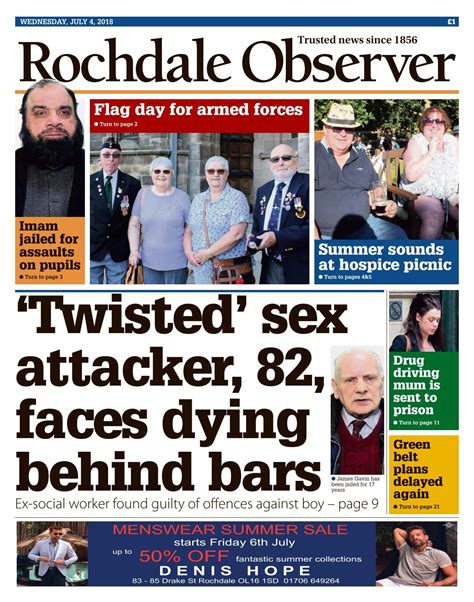 Rochdale Observer 2018 07 04