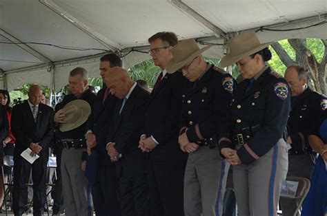 Dps Remembers Fallen Officers At Memorial Service Department Of