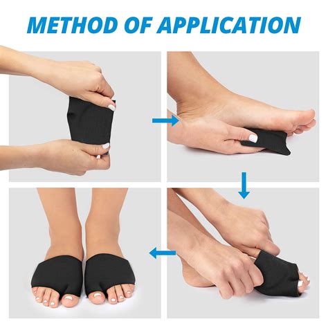 Metatarsal Sleeve With Gel Pads 2 Pairs Ball Of Foot Cushions With