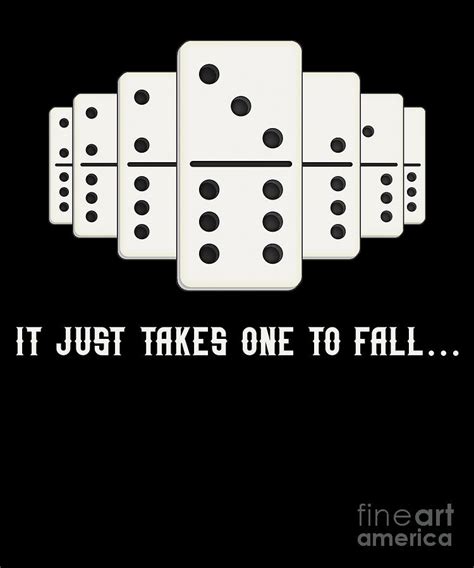 It Just Takes One To Fall Tiles Puzzler Game T Digital Art By Thomas
