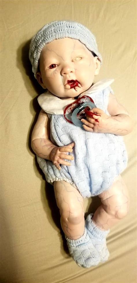 Reborn Infected At Birth Zombie Baby Real Life Like Hand Etsy