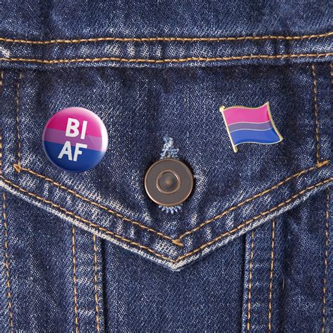 Bisexual Pride Pin Bi Pride Flag Pin Bisexual Accessories Etsy