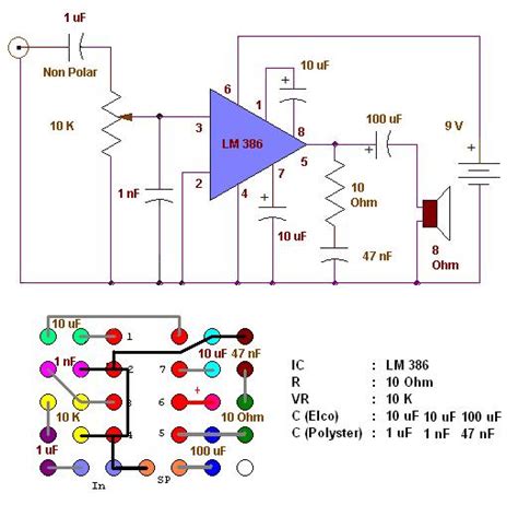 Electronic Hobby Simplest Audio Amplifier Lm 386