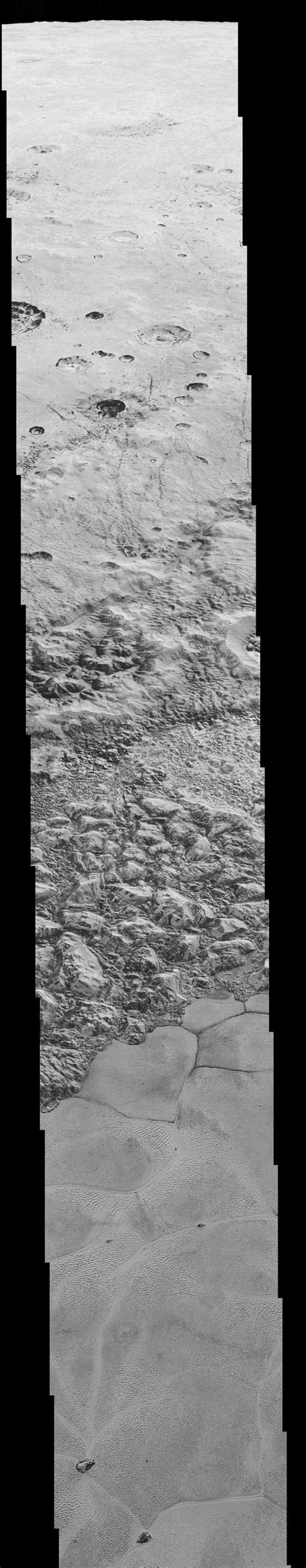 New Nasa Photos Show Plutos Surface In Eye Popping Detail Huffpost