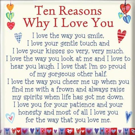 Heartwarmers Magnet Ten Reasons Why I Love You Curios Ts