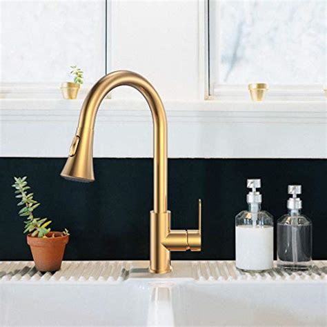 Butler faucets provide separate, cold drinking water and are a great fit at a second sink or right next to your kitchen. Gold Kitchen Faucet Modern Pull Out Kitchen Faucets ...