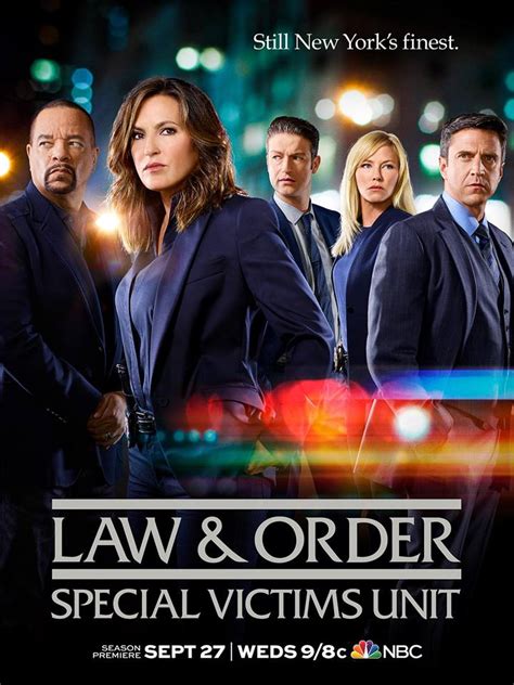 Law And Order Special Victims Unit Season 19 Poster Law And Order