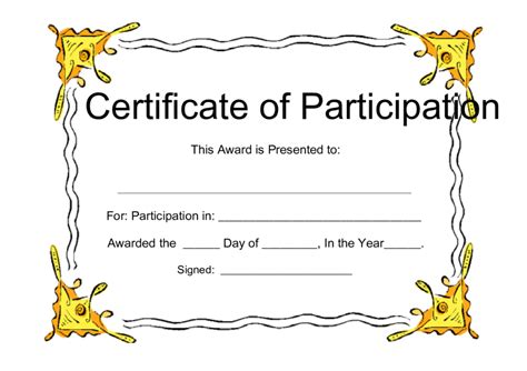 With numerous templates of certificates provided here, you don't have to waste time inventing a new one. 2020 Award Certificate - Fillable, Printable PDF & Forms ...