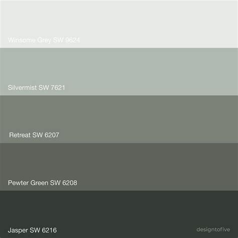 Sherwin Williams Pewter Green Sw 6208 Soothing Green Paint Color
