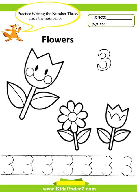 Download free printable worksheets printable coloring pages printable papers printable lines printable graphs printable envelopes printable labels etc for all your art projects for the special occasions. Kids Under 7: Number Tracing -1-10 - Worksheet. Part 1