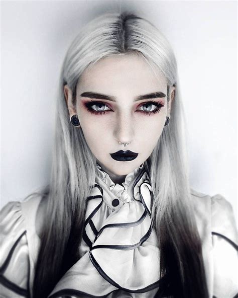 Twitter White Goth Goth Hair Gothic Beauty