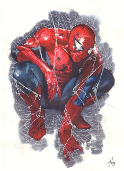 Spiderman By Gabriele Dellotto After Spider Man 1 By Todd Mcfarlane
