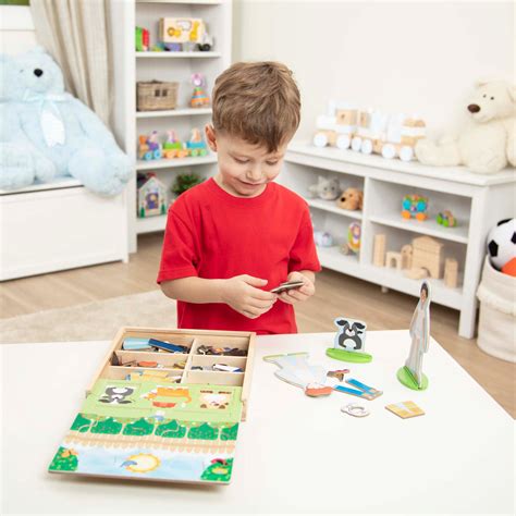 Melissa And Doug Occupations Magnetic Pretend Play Set Sandd Kids