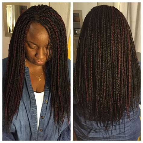 Small Marley Twists Senegalese Twists With Cuban Twist Hair Hair