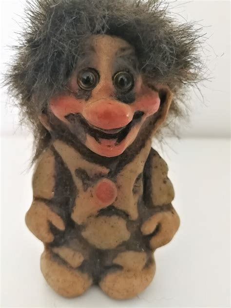 Vintage Ny Form Troll Figurine Norway Handmade Troll Gnome Etsy
