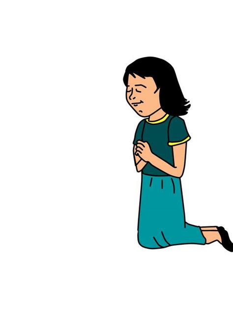 Prayer Woman Praying Illustration Free Image Download